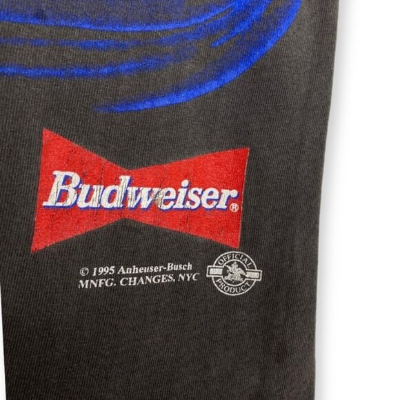 Vintage 90s Budweiser frogs Your Pad or Mine beer tee Changes single stitch M - Picture 6 of 14